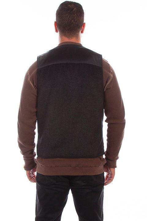 Scully BLACK WOOL BLEND W/NUBUCK TRIM - Scully Leather - Flyclothing LLC