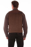 Scully BROWN WOOL BLEND W/NUBUCK TRIM - Scully Leather