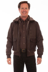 Scully VINTAGE BROWN CANVAS W/LEATHER TRIM - Flyclothing LLC