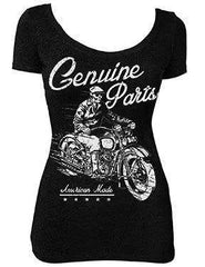 Steady Clothing Genuine Cycle Scoop Neck Tee - Steady Clothing