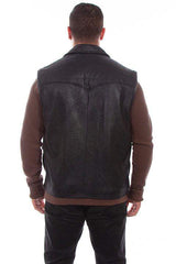 Scully NAVY MENS VEST - Scully Leather - Flyclothing LLC