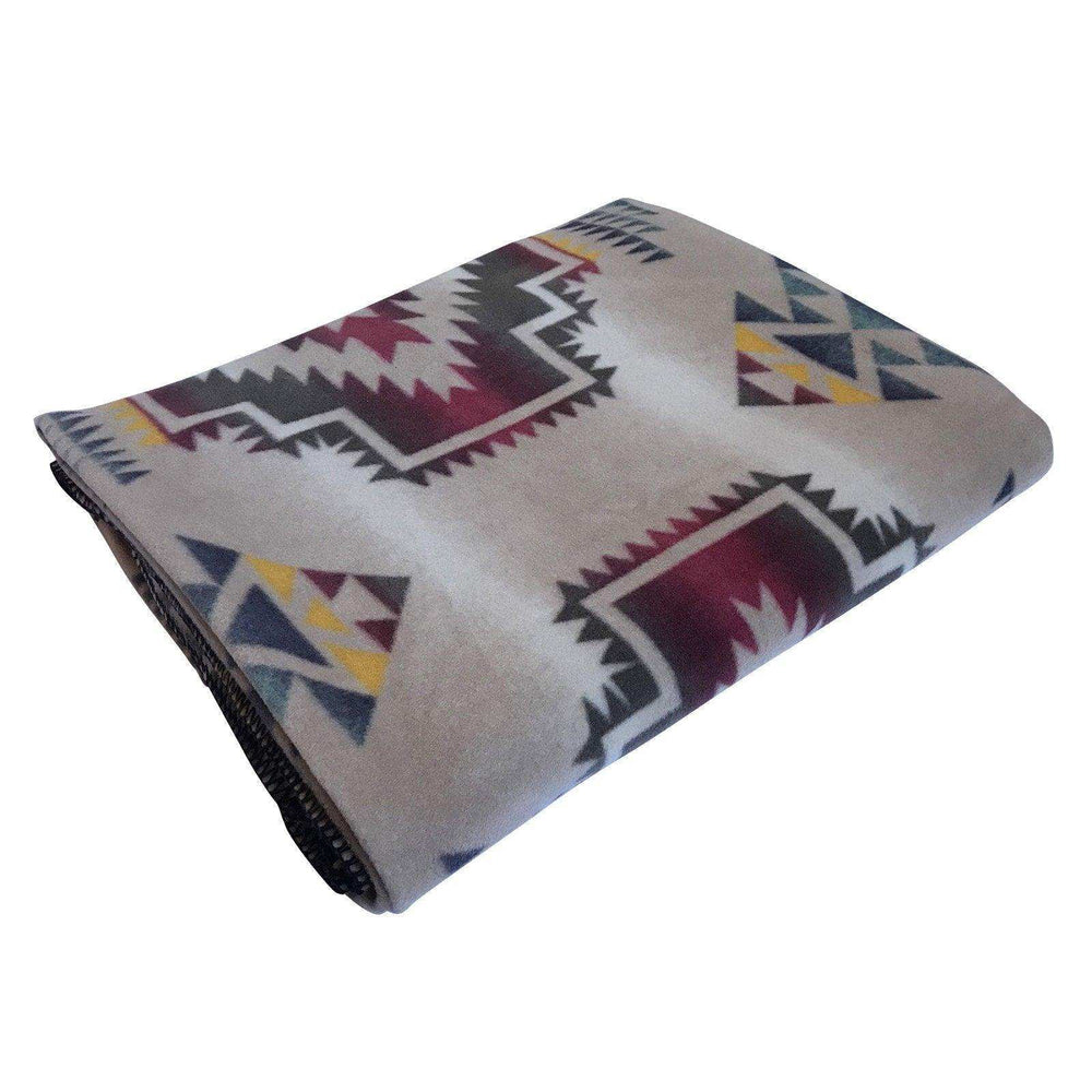 Native Pattern Fleece Western Blanket - Rockmount Clothing - Flyclothing LLC