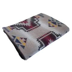 Native Pattern Fleece Western Blanket - Rockmount Clothing
