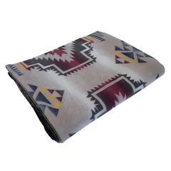 Native Pattern Fleece Western Blanket - Flyclothing LLC