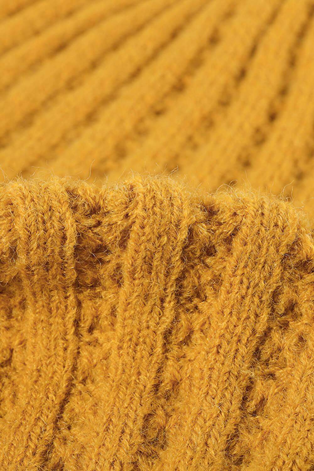 Wide Rib Beanie - Trendsi - Flyclothing LLC
