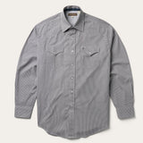 Stetson Grey Geo Print Western Shirt - Stetson