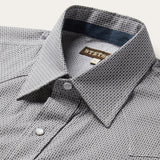 Stetson Grey Geo Print Western Shirt - Stetson