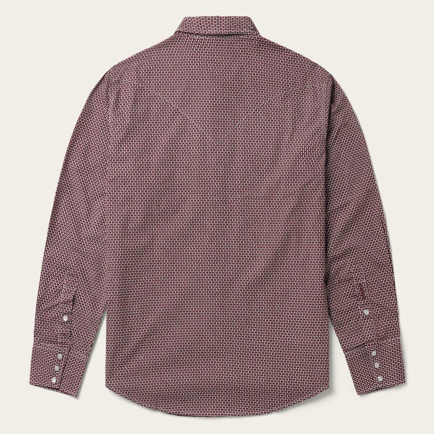 Stetson Broken Diamond Print Western Shirt - Stetson - Flyclothing LLC