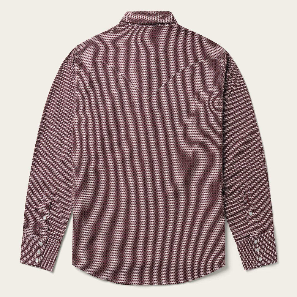 Stetson Broken Diamond Print Western Shirt - Stetson - Flyclothing LLC
