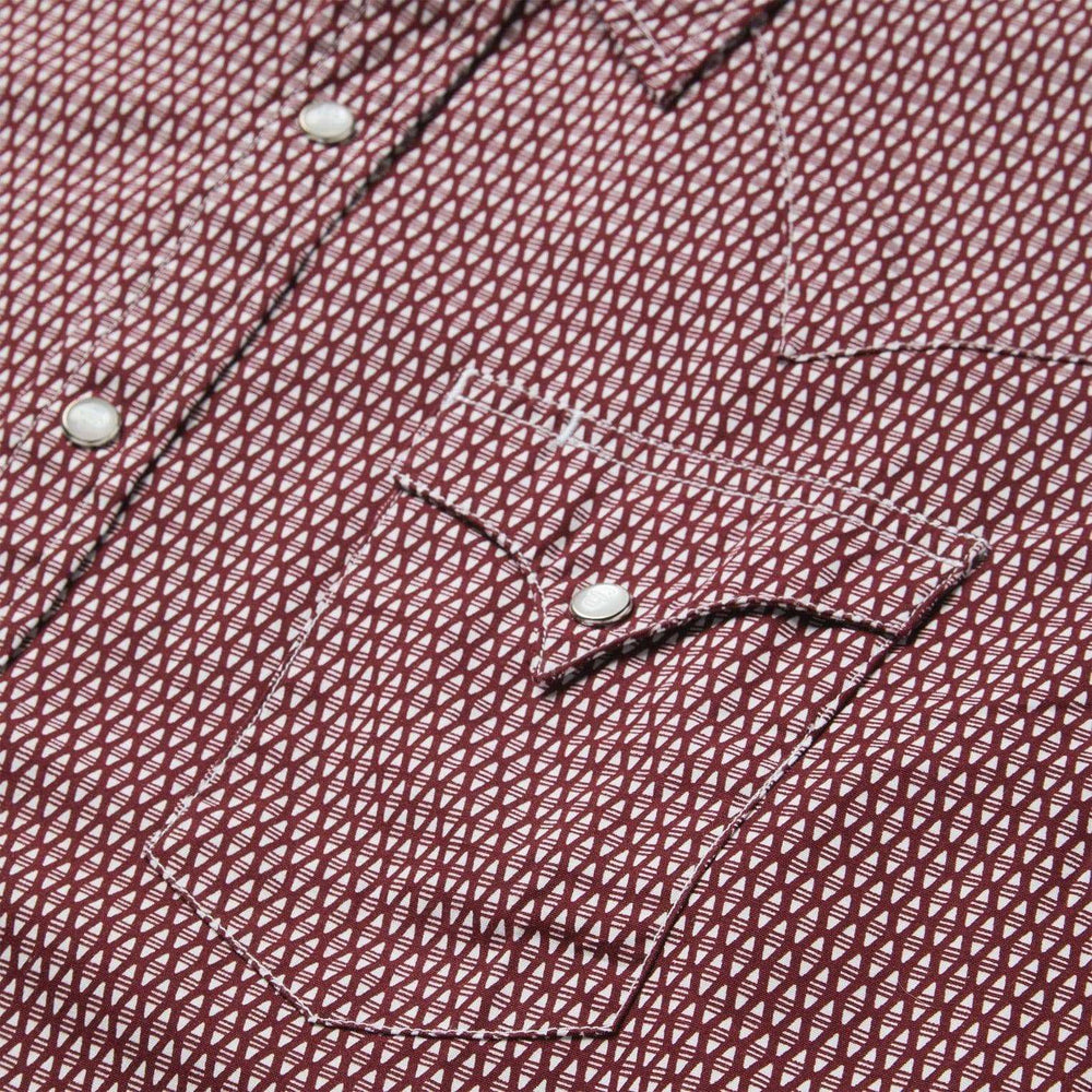 Stetson Broken Diamond Print Western Shirt - Stetson - Flyclothing LLC