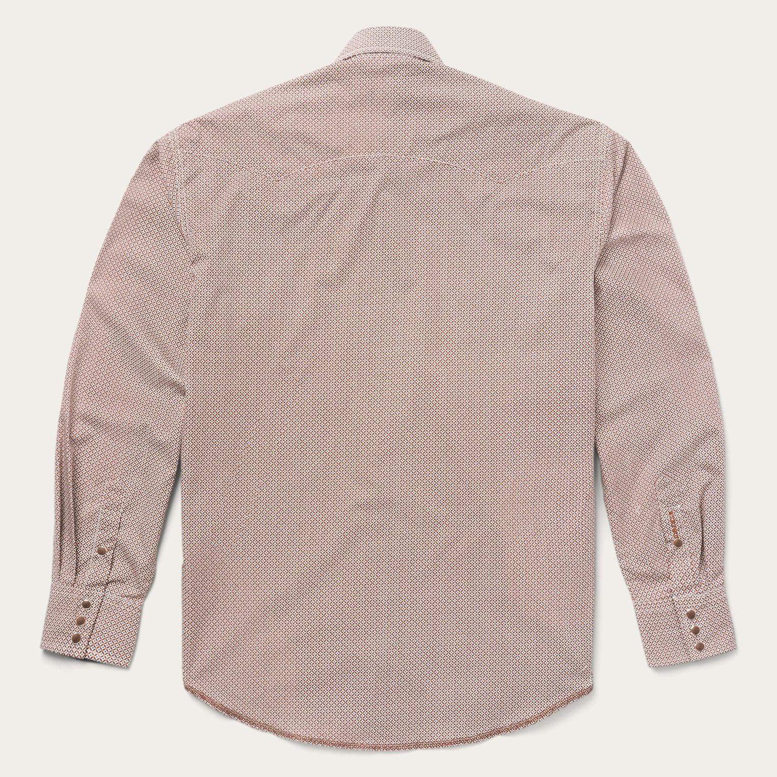Stetson Classic Snap Front Shirt in Rust - Stetson - Flyclothing LLC