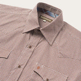 Stetson Classic Snap Front Shirt in Rust - Stetson - Flyclothing LLC