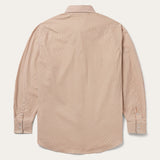 Stetson Orange Diamond Print Western Shirt - Stetson