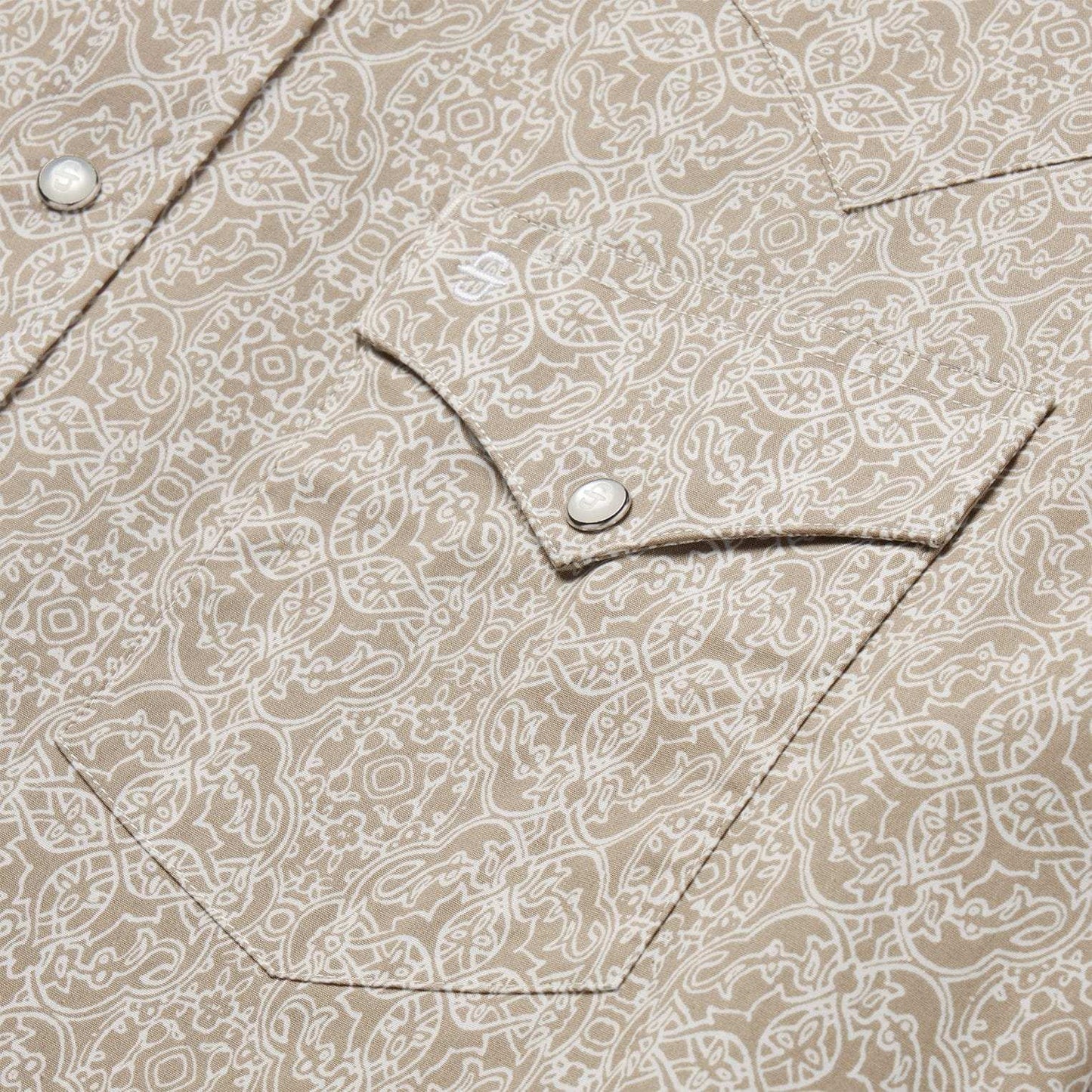 Stetson Sand Medallion Print Western Shirt - Stetson - Flyclothing LLC