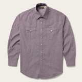 Stetson Blue Four Point Geo Print Western Shirt - Stetson - Flyclothing LLC