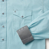 Stetson Silver Diamond Neat Print Western Shirt - Stetson - Flyclothing LLC