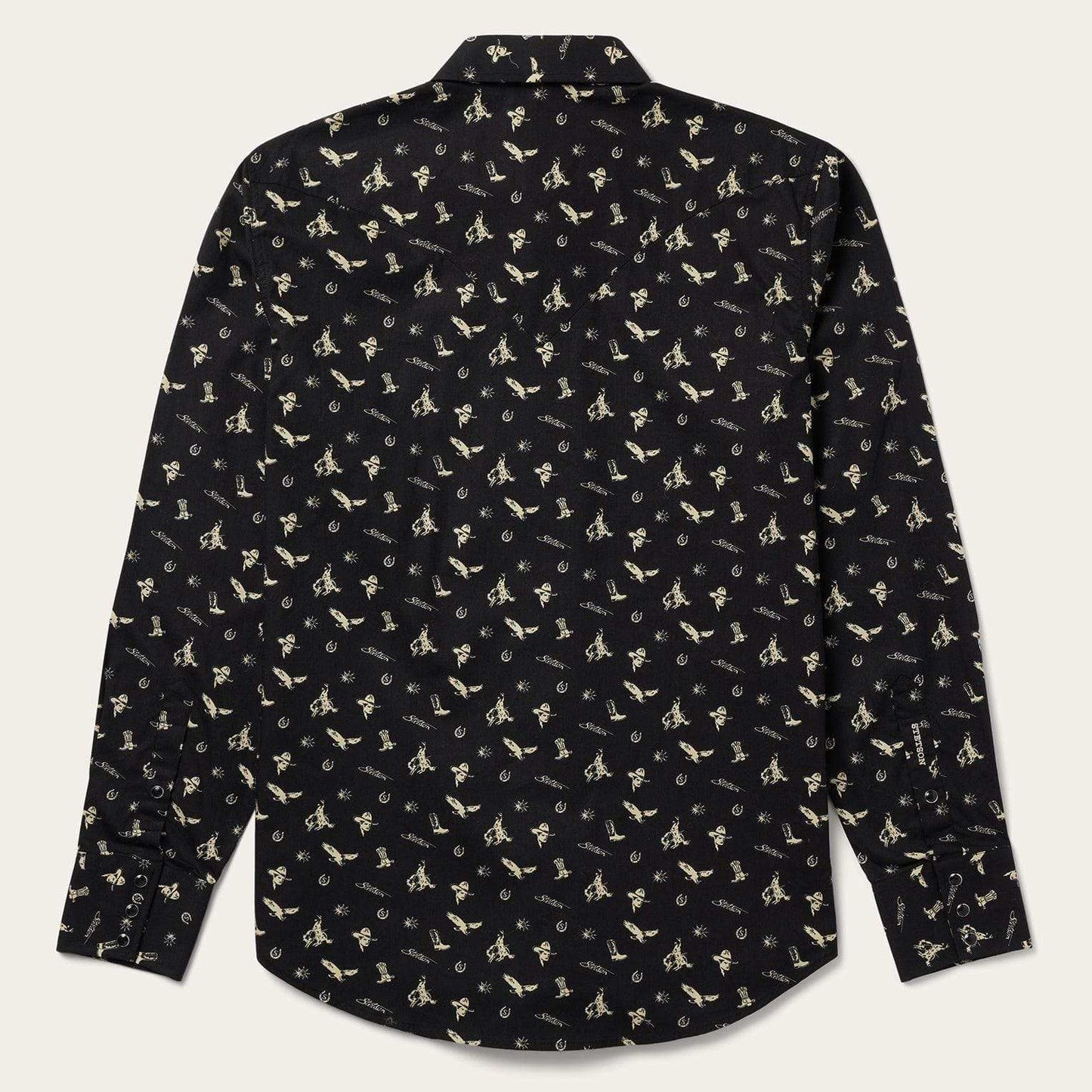 Stetson Conversation Print Western Shirt - Stetson - Flyclothing LLC