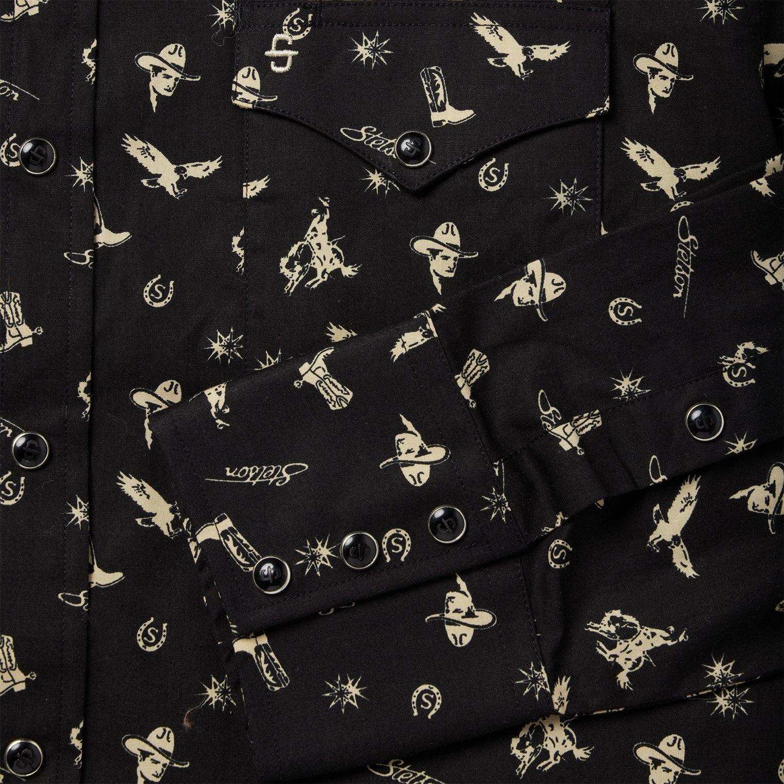 Stetson Conversation Print Western Shirt - Stetson - Flyclothing LLC