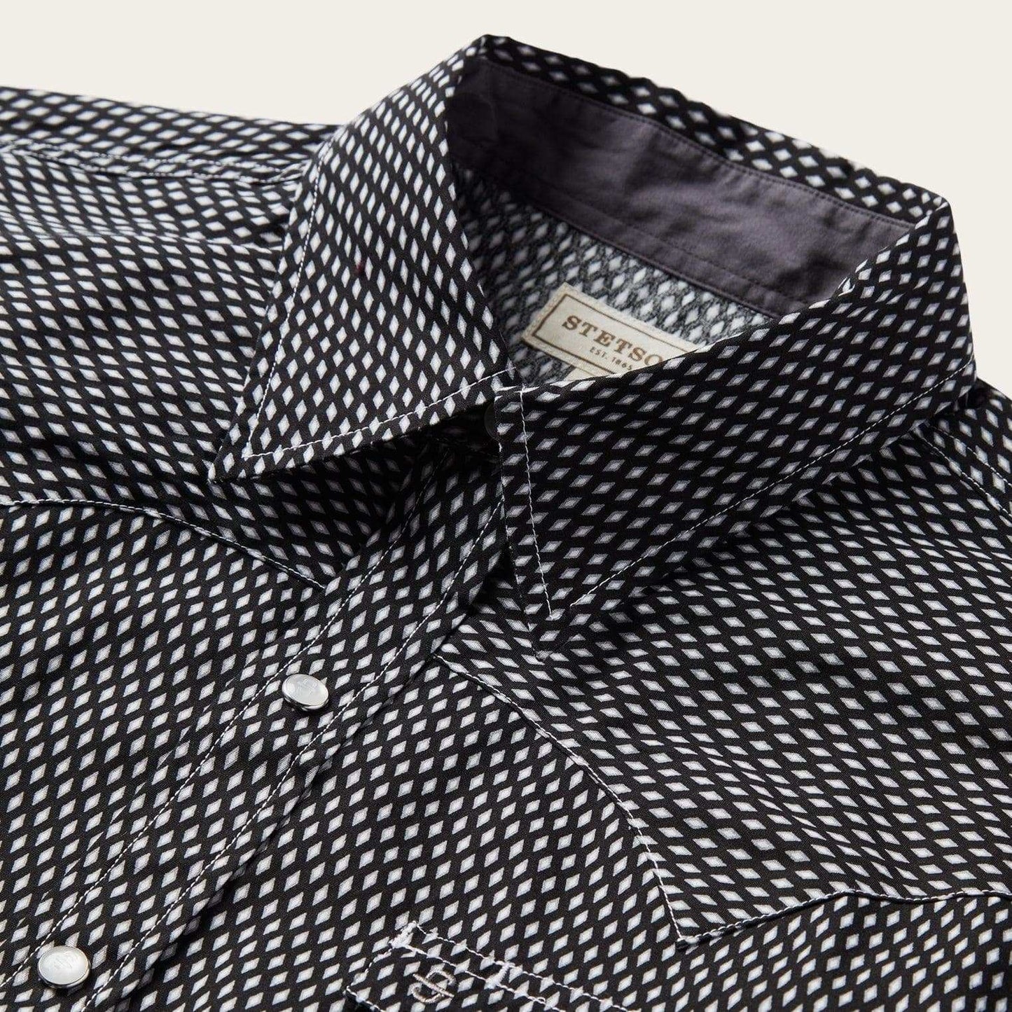 Stetson Black Diamond Shirt - Stetson - Flyclothing LLC