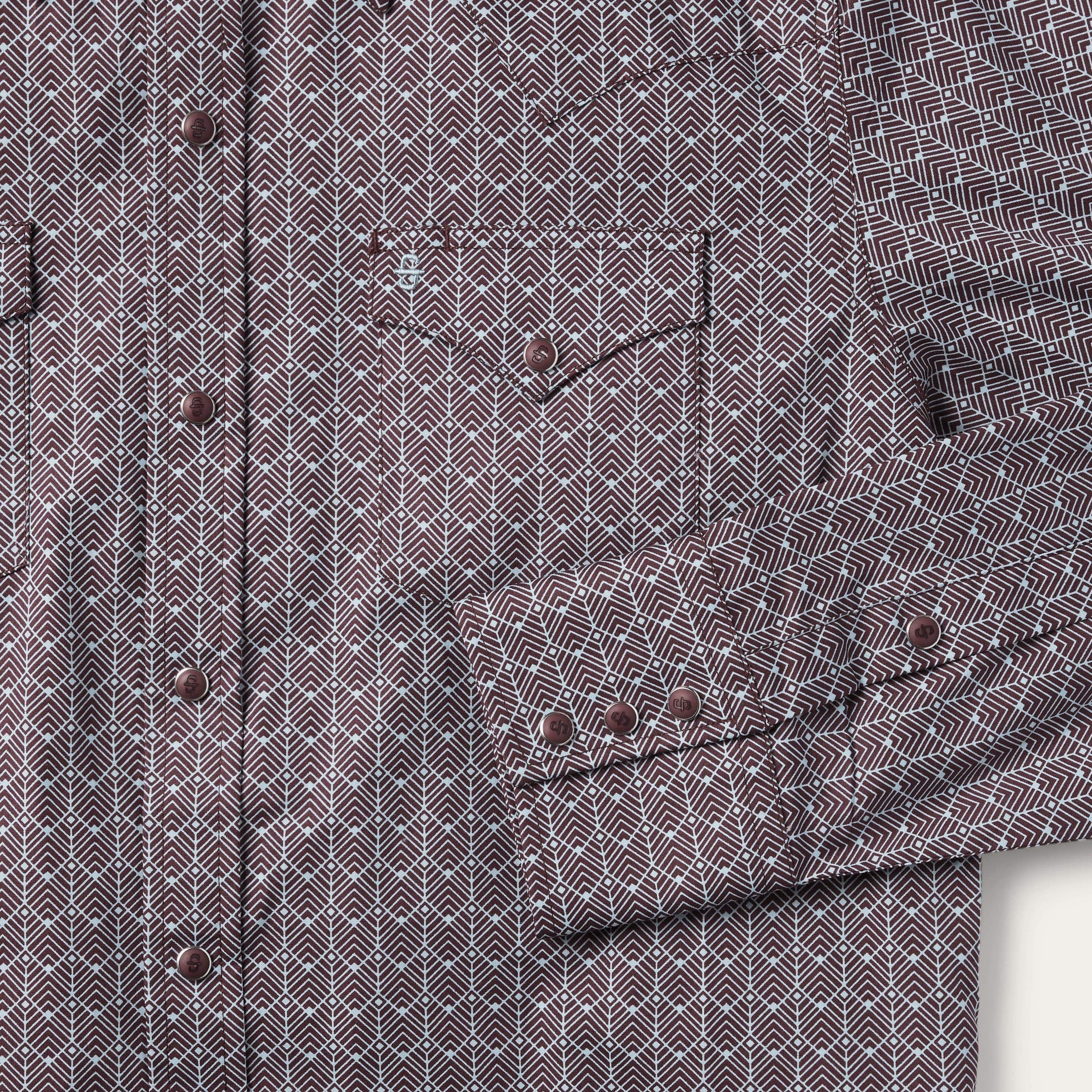Stetson Chevron Grid Shirt - Stetson