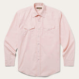Stetson Pink End-On-End Western Shirt - Stetson