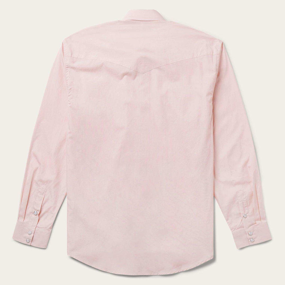 Stetson Pink End-On-End Western Shirt - Stetson - Flyclothing LLC