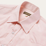 Stetson Pink End-On-End Western Shirt - Stetson