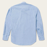 Stetson Blue End On End Solid Shirt - Stetson - Flyclothing LLC