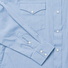 Stetson Blue End On End Solid Shirt