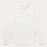 Stetson Cream Tencel Twill Shirt - Stetson