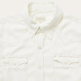 Stetson Cream Tencel Twill Shirt - Stetson