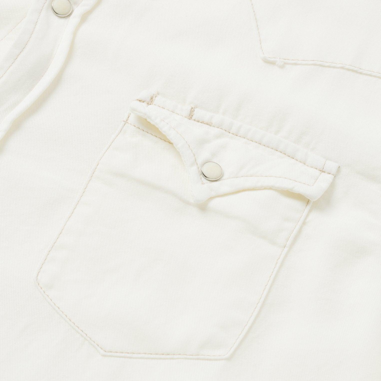 Stetson Cream Tencel Twill Shirt - Flyclothing LLC