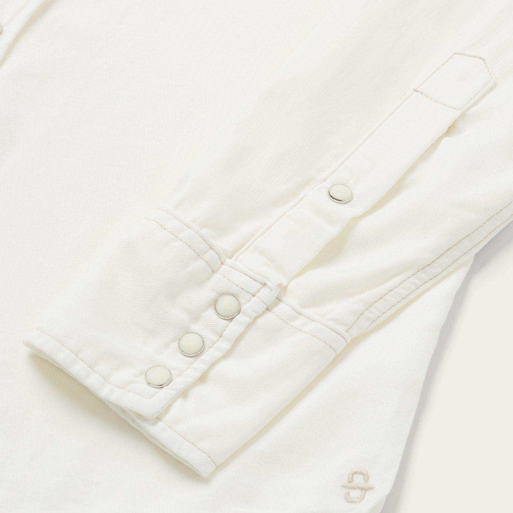Stetson Cream Tencel Twill Shirt - Stetson - Flyclothing LLC