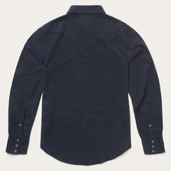 Stetson Navy Twill Shirt - Flyclothing LLC
