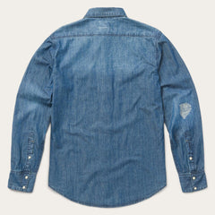 Stetson Medium Blue Denim Shirt