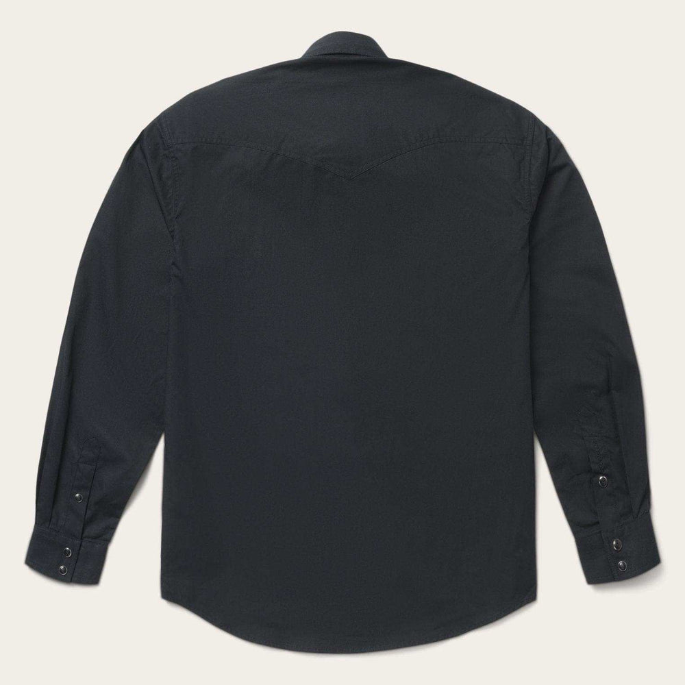Stetson Classic Western Shirt in Black - Stetson - Flyclothing LLC