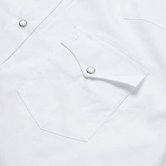 Stetson White Pinpoint Oxford Western Shirt - Flyclothing LLC