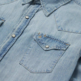 Stetson Long-Sleeved Denim Shirt - Stetson - Flyclothing LLC