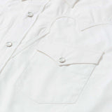 Stetson Classic Solid Snap Poplin Shirt In Optic White - Stetson - Flyclothing LLC