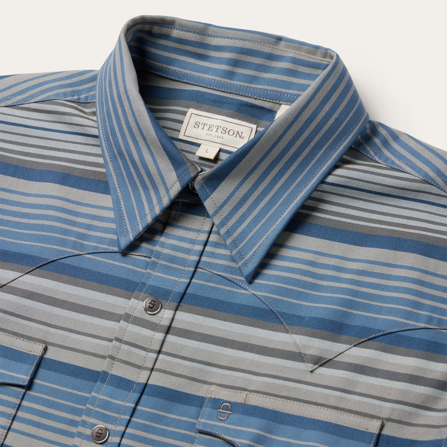 Stetson Serape Stripe Western Shirt