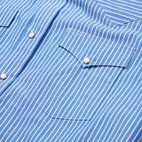 Stetson Blue Western Stripe Shirt - Stetson