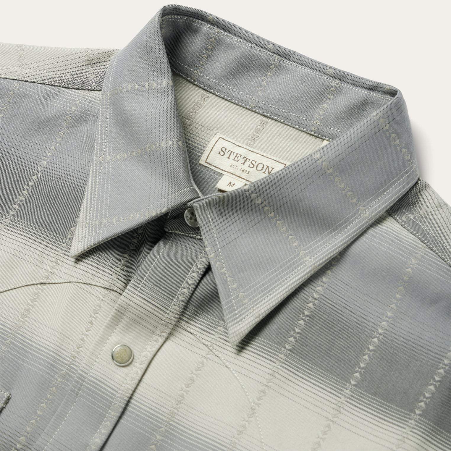 Stetson Serape Dobby Twill Western Shirt - Stetson - Flyclothing LLC