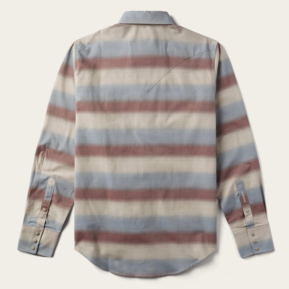 Stetson Ombre Stripe Twill Shirt - Stetson - Flyclothing LLC