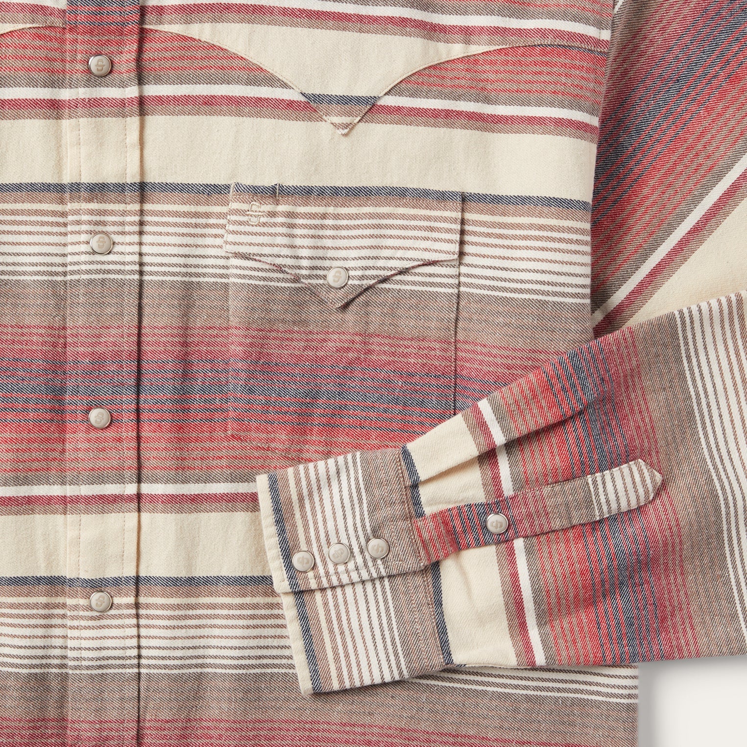 Stetson Brushed Twill Striped Shirt