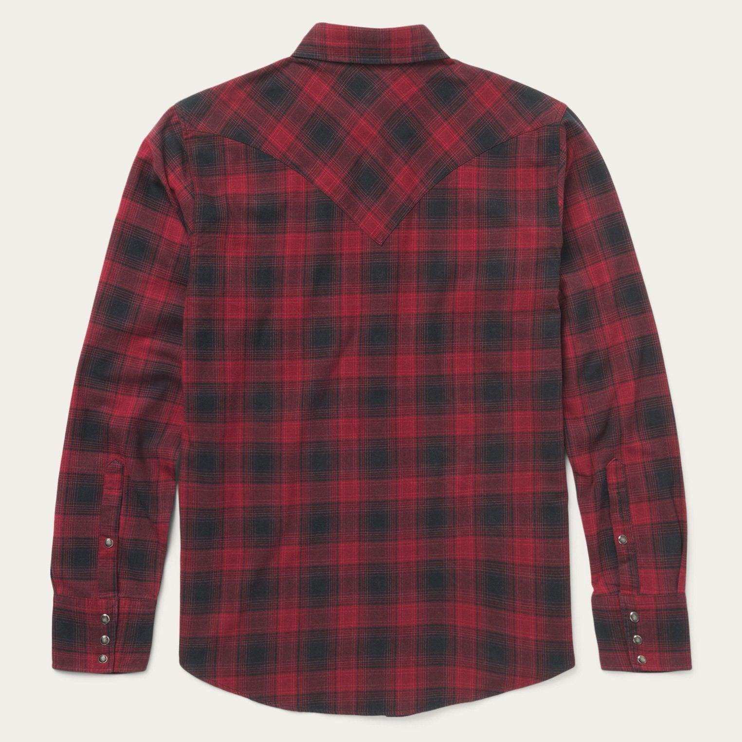 Stetson Brushed Twill Plaid Shirt - Stetson - Flyclothing LLC