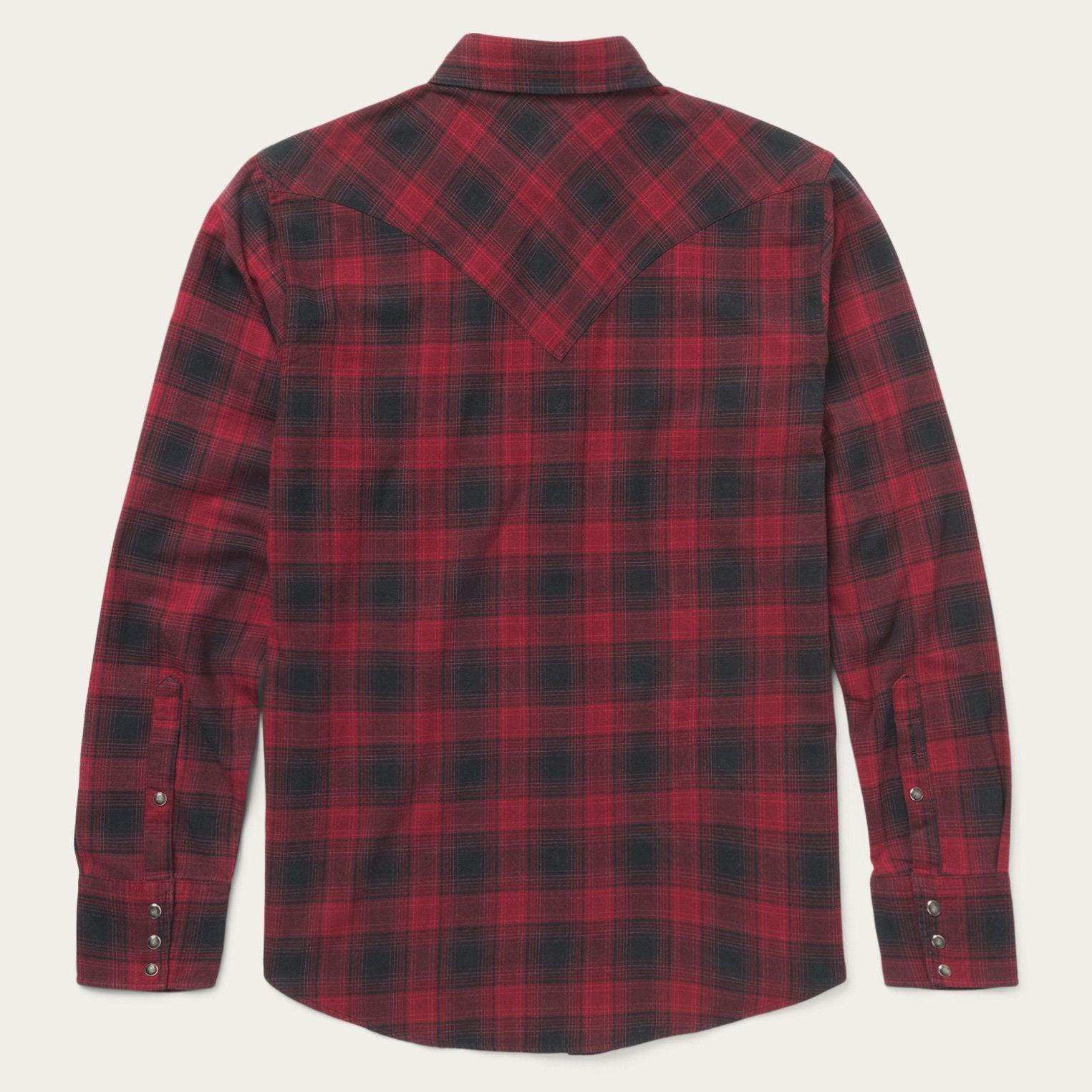 Stetson Brushed Twill Plaid Shirt - Stetson - Flyclothing LLC