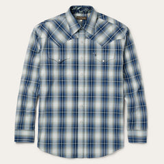 Stetson Crystal Plaid Western Shirt
