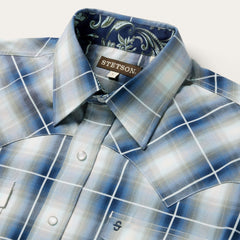 Stetson Crystal Plaid Western Shirt - Stetson
