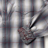 Stetson Smoke Ombre Western Shirt - Stetson - Flyclothing LLC