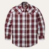 Stetson Shadow Plaid Western Shirt - Stetson - Flyclothing LLC